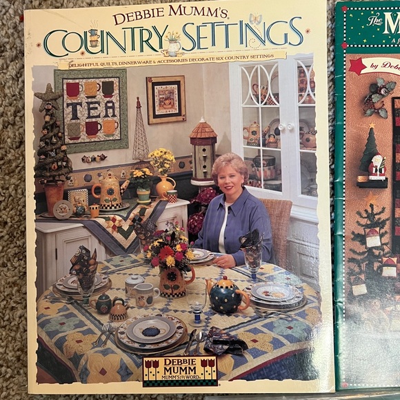 2 Debbie Mumm Quilt Pattern Books - Picture 6 of 8